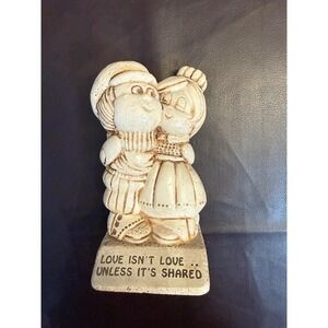 Vintage 1979 Paula USA Couple " You're The Greatest" Statue Cute Lovebirds